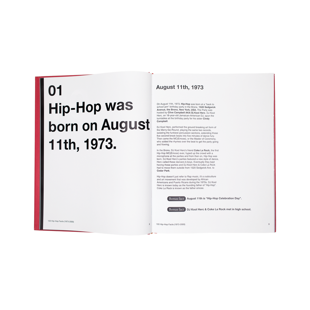 A fact from 100 Hip-Hop Facts