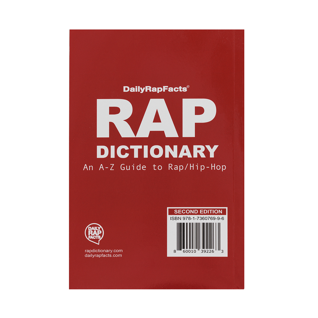 Back of Rap Dictionary 2nd Ed