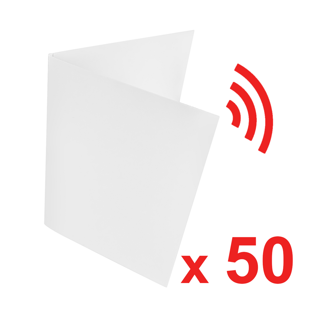 Blank Recordable Greeting Cards (50-Pack)