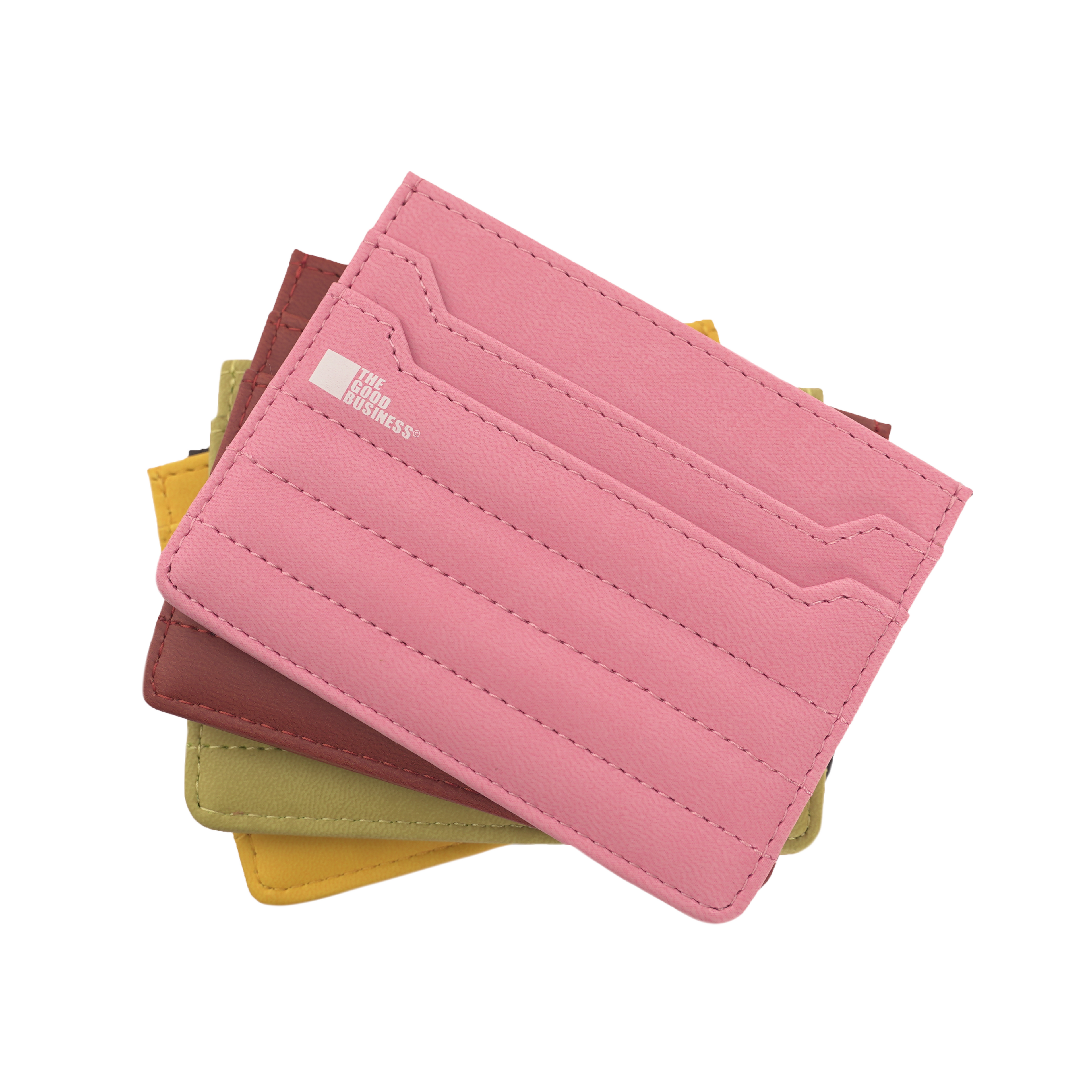 Pink Puffer Card Holder Wallet (Cotton Candy)