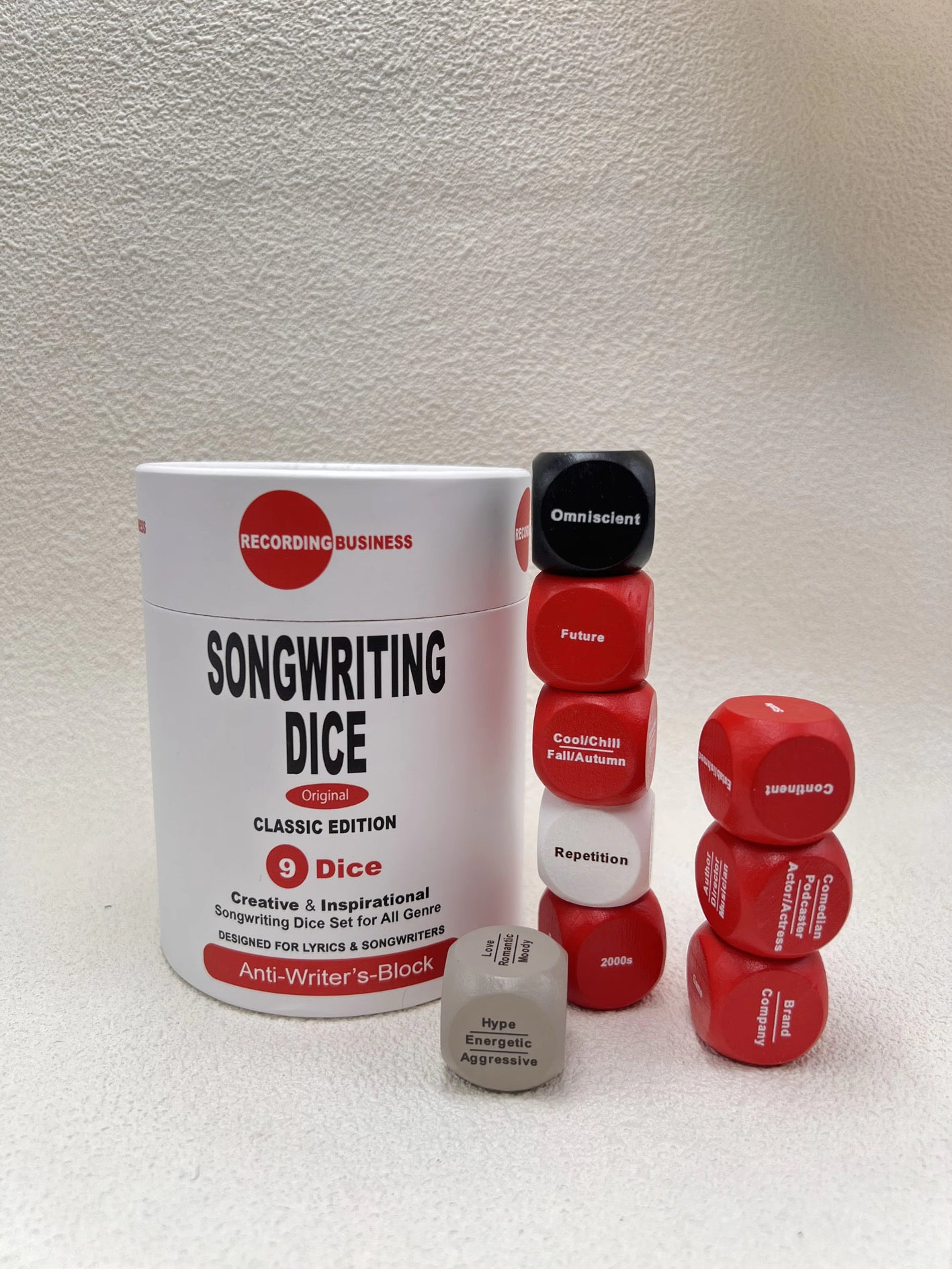 Songwriting Dice: 9 Songwriting Dice for All Genres