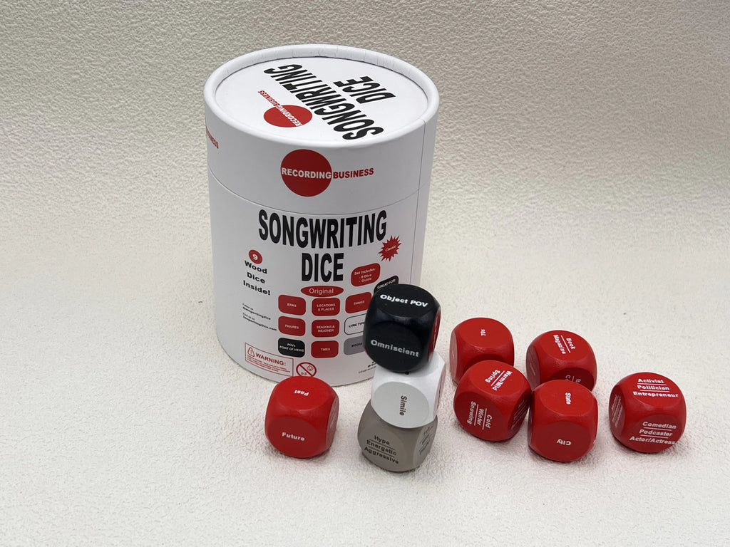 Songwriting Dice: 9 Songwriting Dice for All Genres
