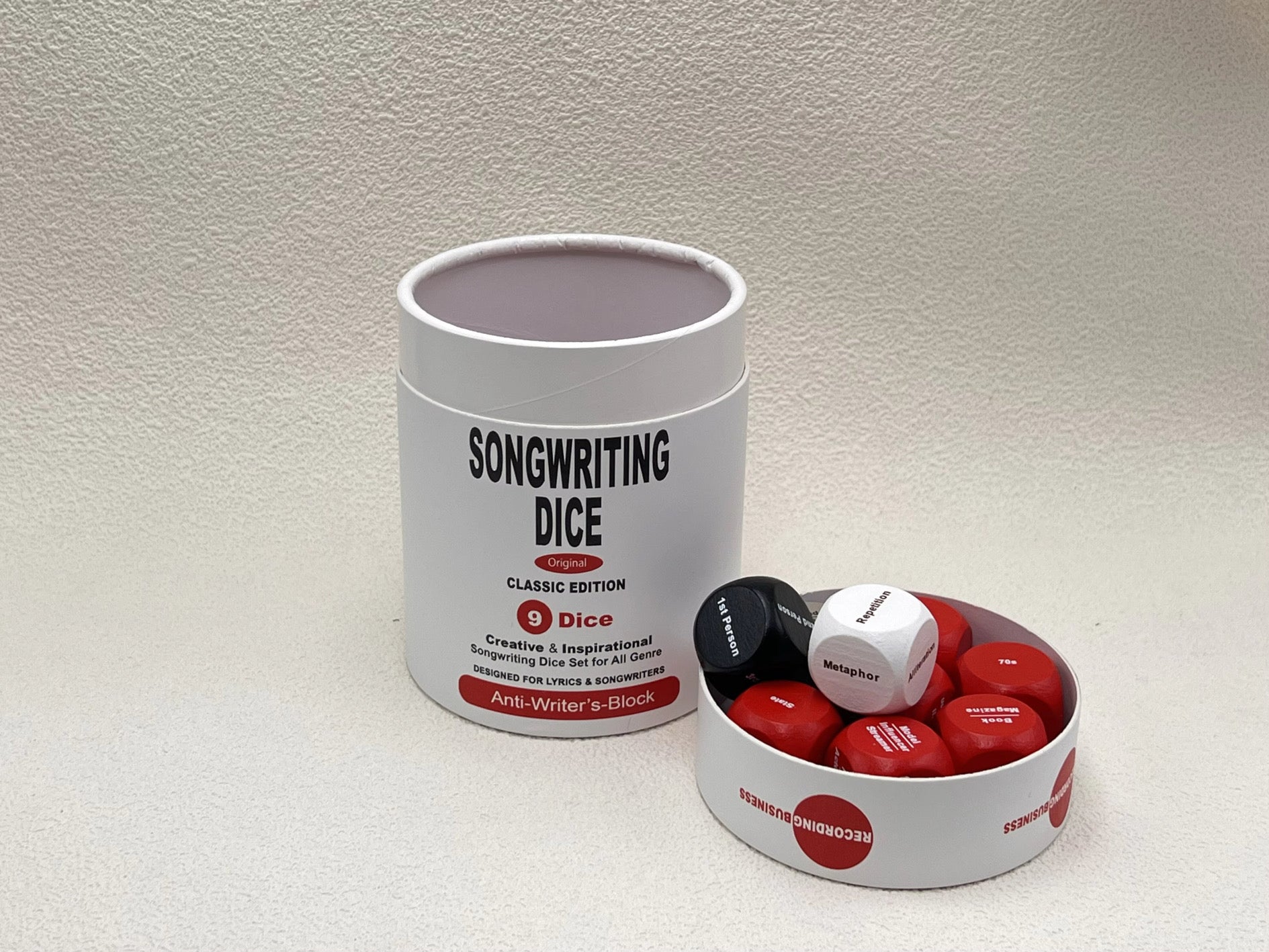 Songwriting Dice: 9 Songwriting Dice for All Genres