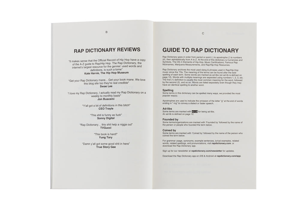 Rap Dictionary Reviews