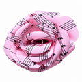 Shroses: Sheet Music Rose Paper Flowers (Pink)
