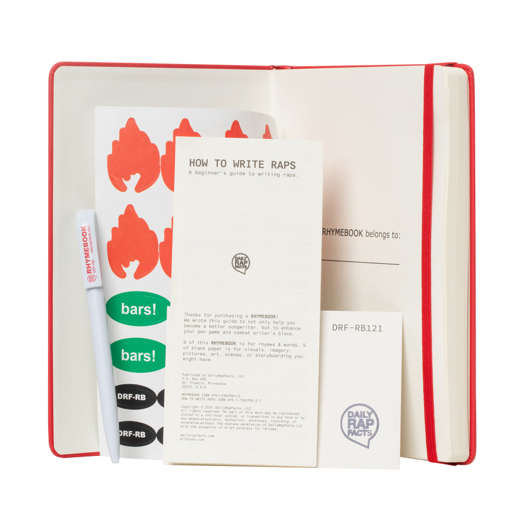 RHYMEBOOK: Songwriting Notebook Journal