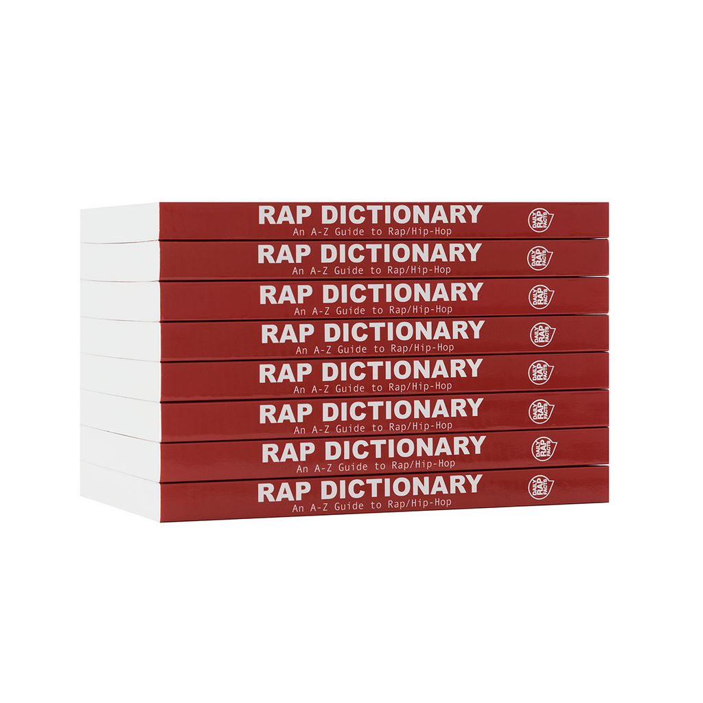 Stack of 'Rap Dictionary' books