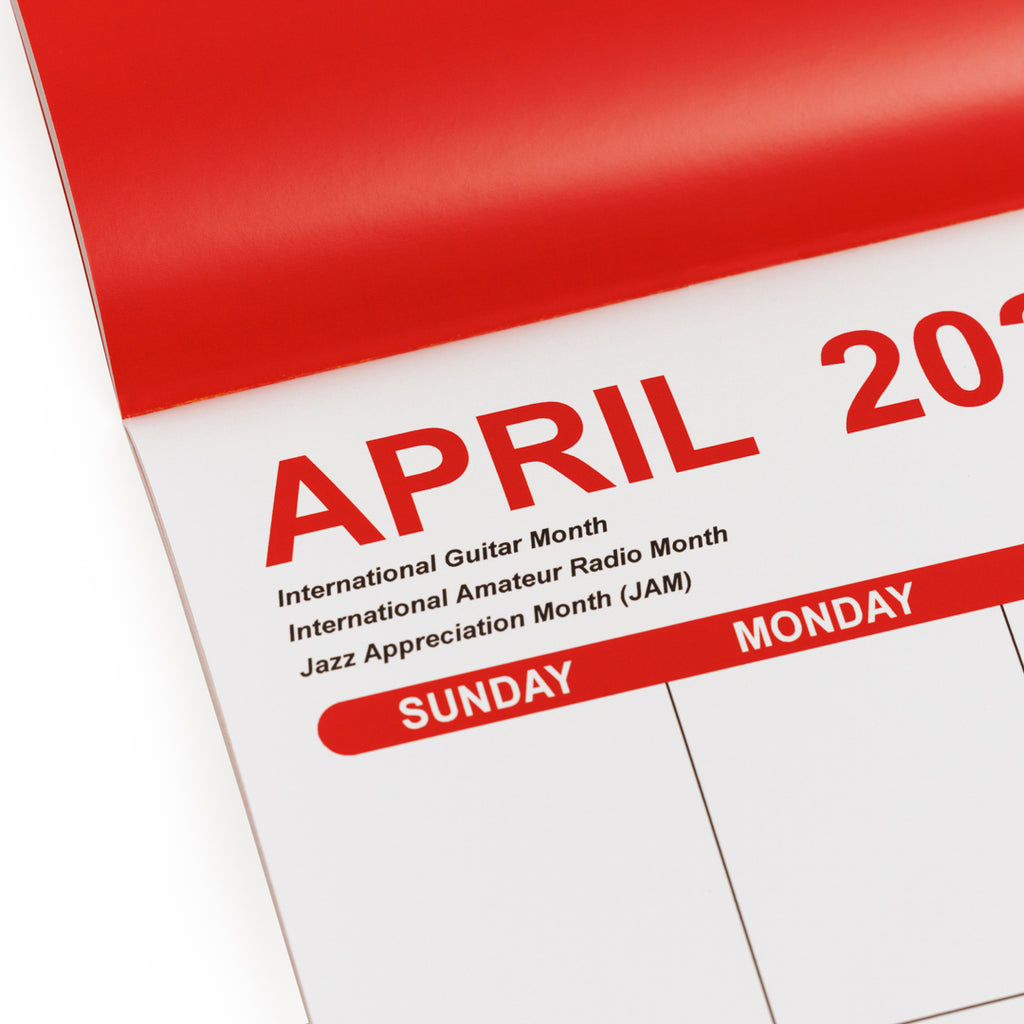 Recording Business 2025 Calendar