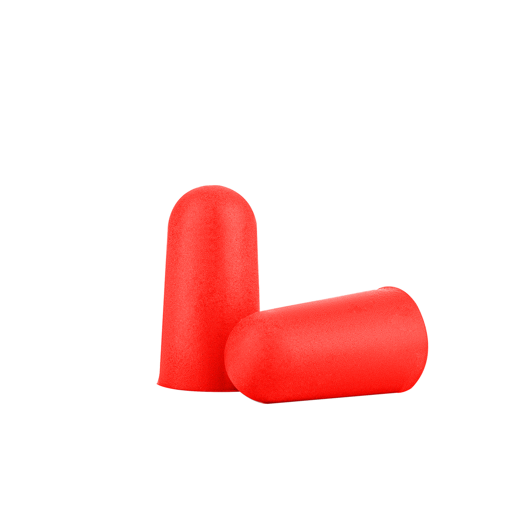 Red Ultra Soft Earplugs 31dB NRR (30 Pairs)