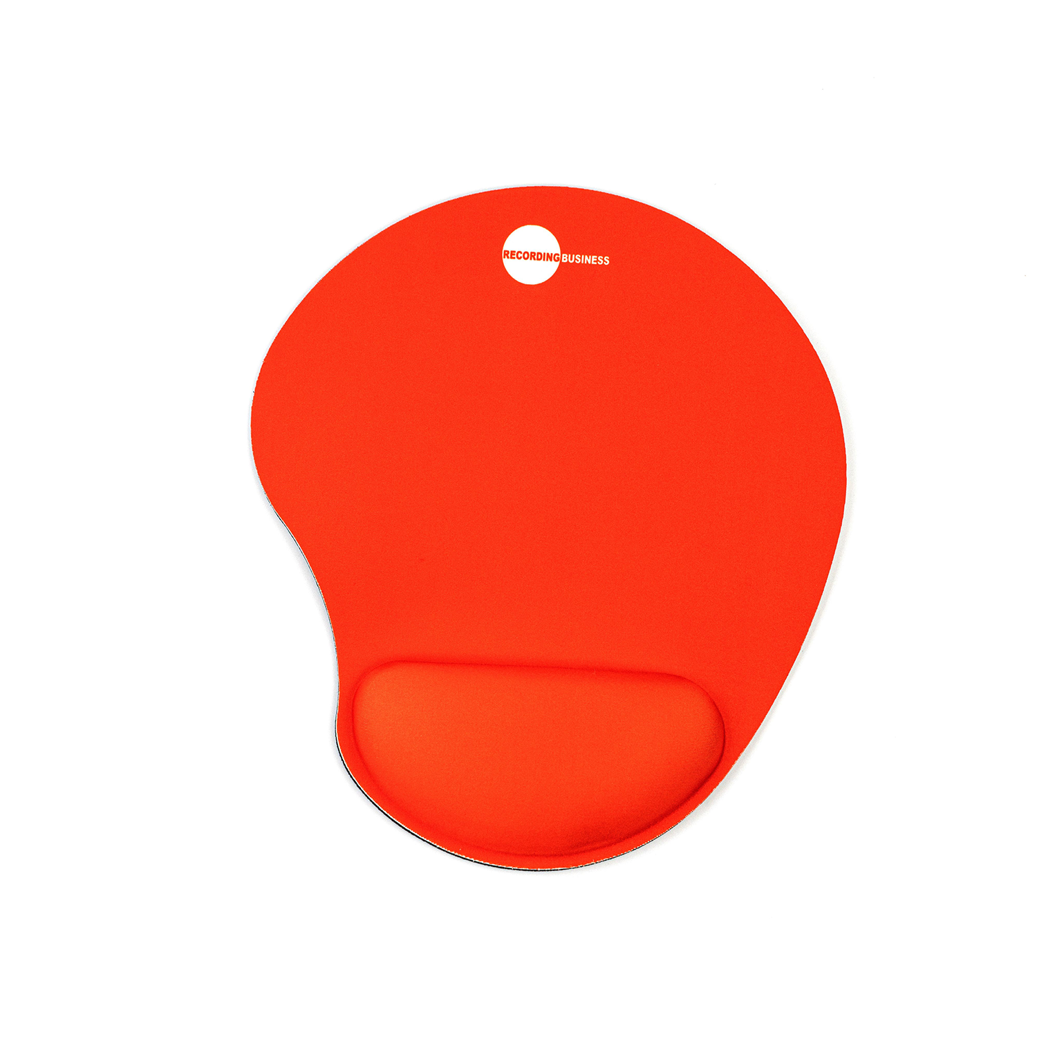 Red Memory Foam Mouse Pad with Wrist Rest