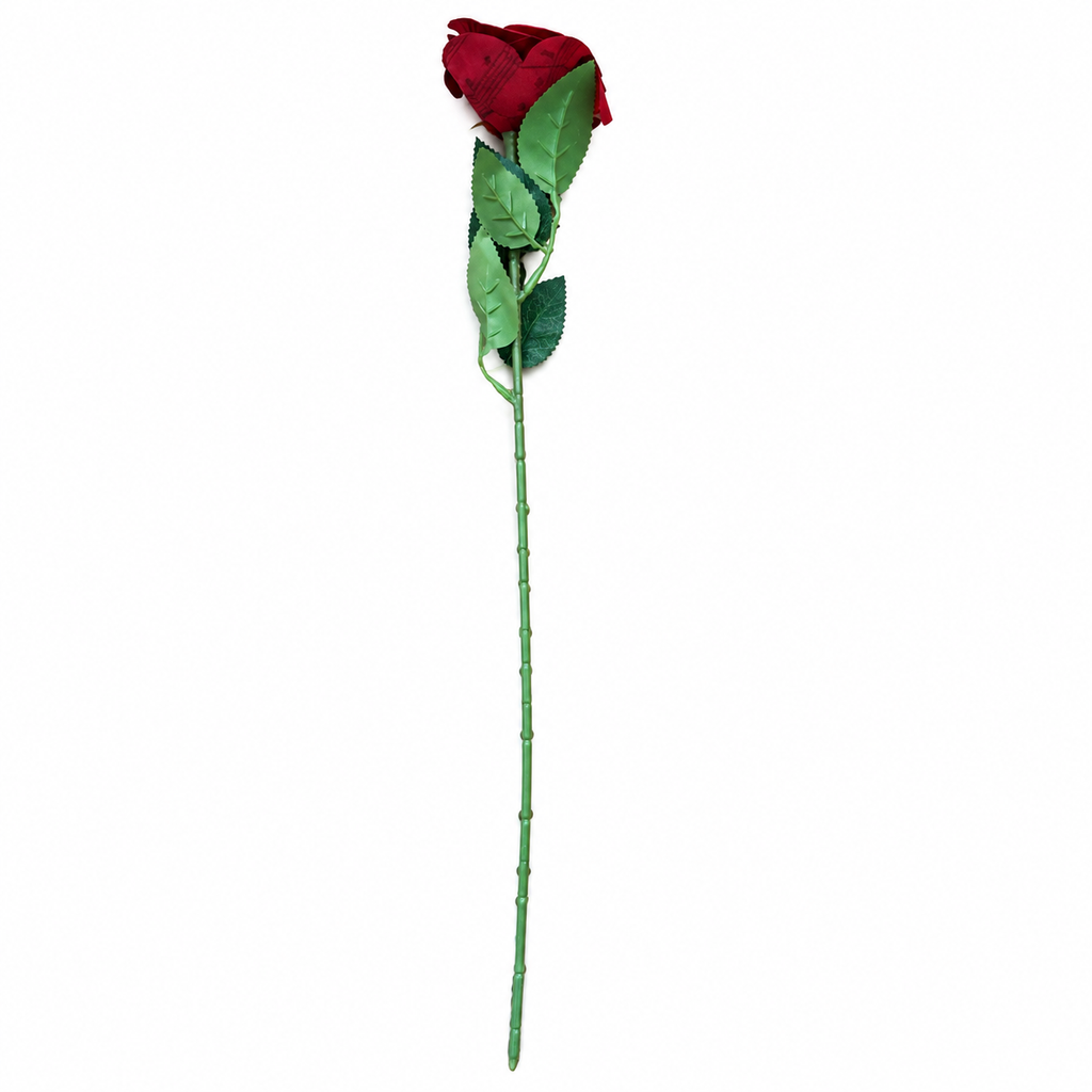 Shroses: Sheet Music Rose Paper Flowers (Dark Pink)