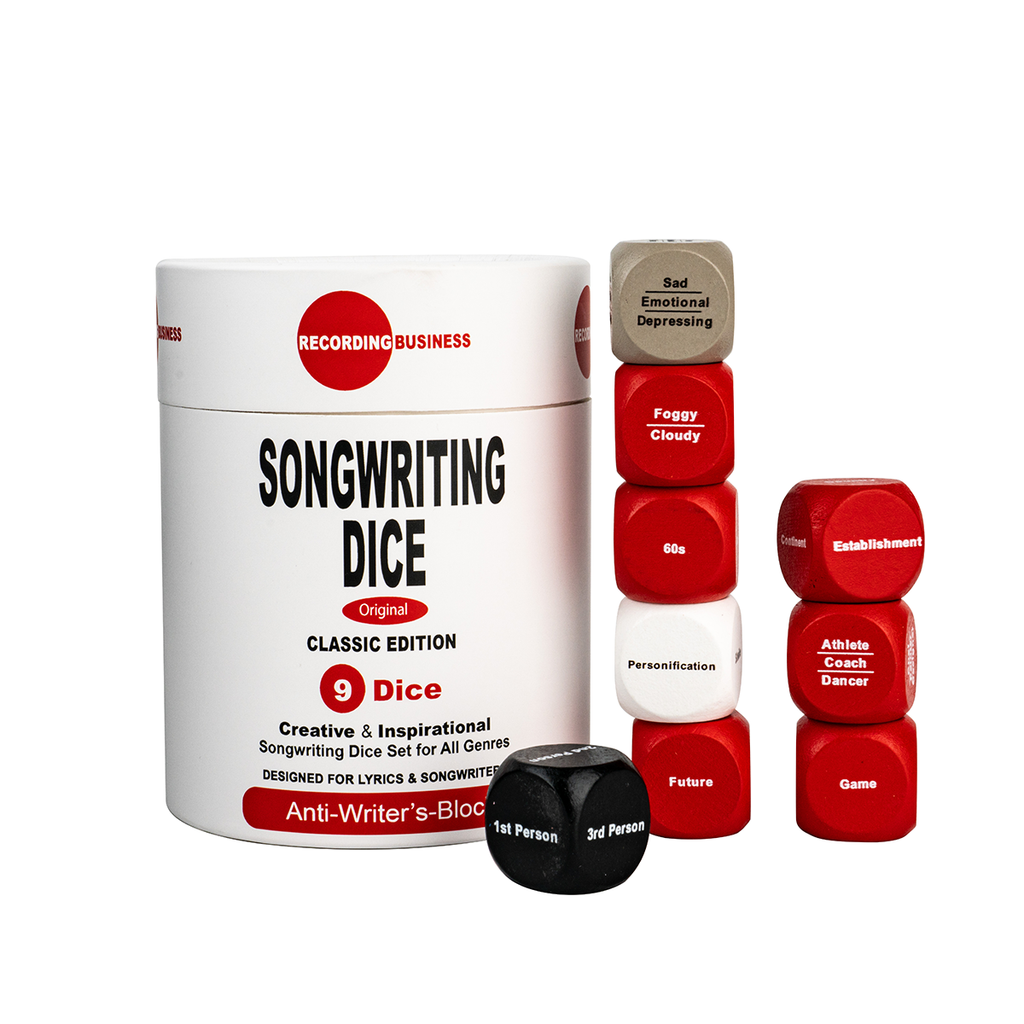 Songwriting Dice: 9 Songwriting Dice for All Genres