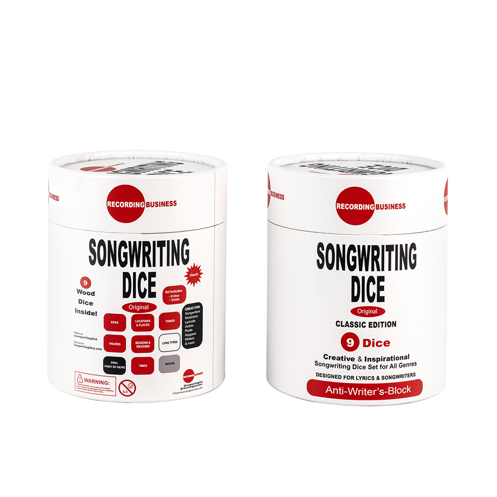 Songwriting Dice: 9 Songwriting Dice for All Genres