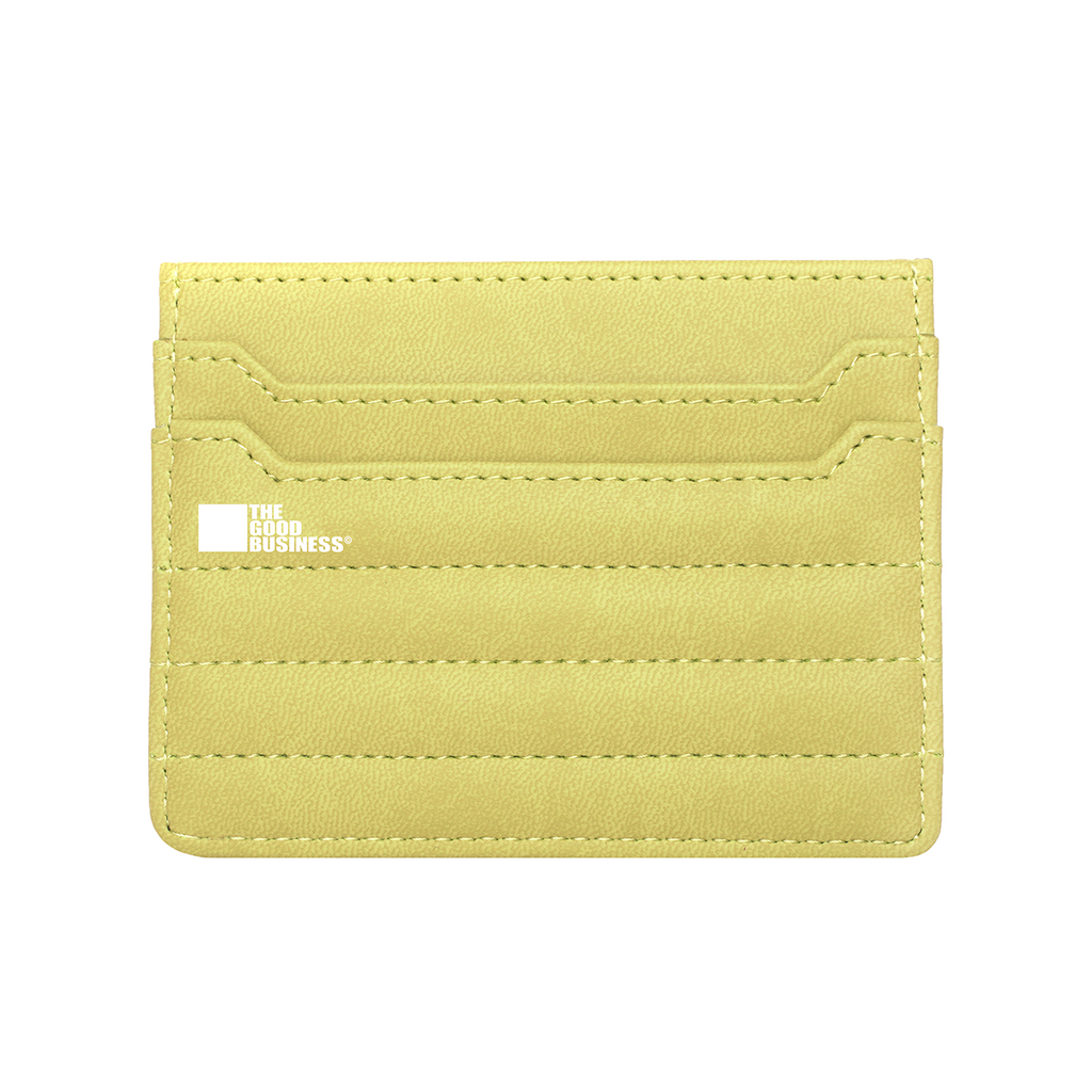 Green Puffer Card Holder Wallet (Matcha)