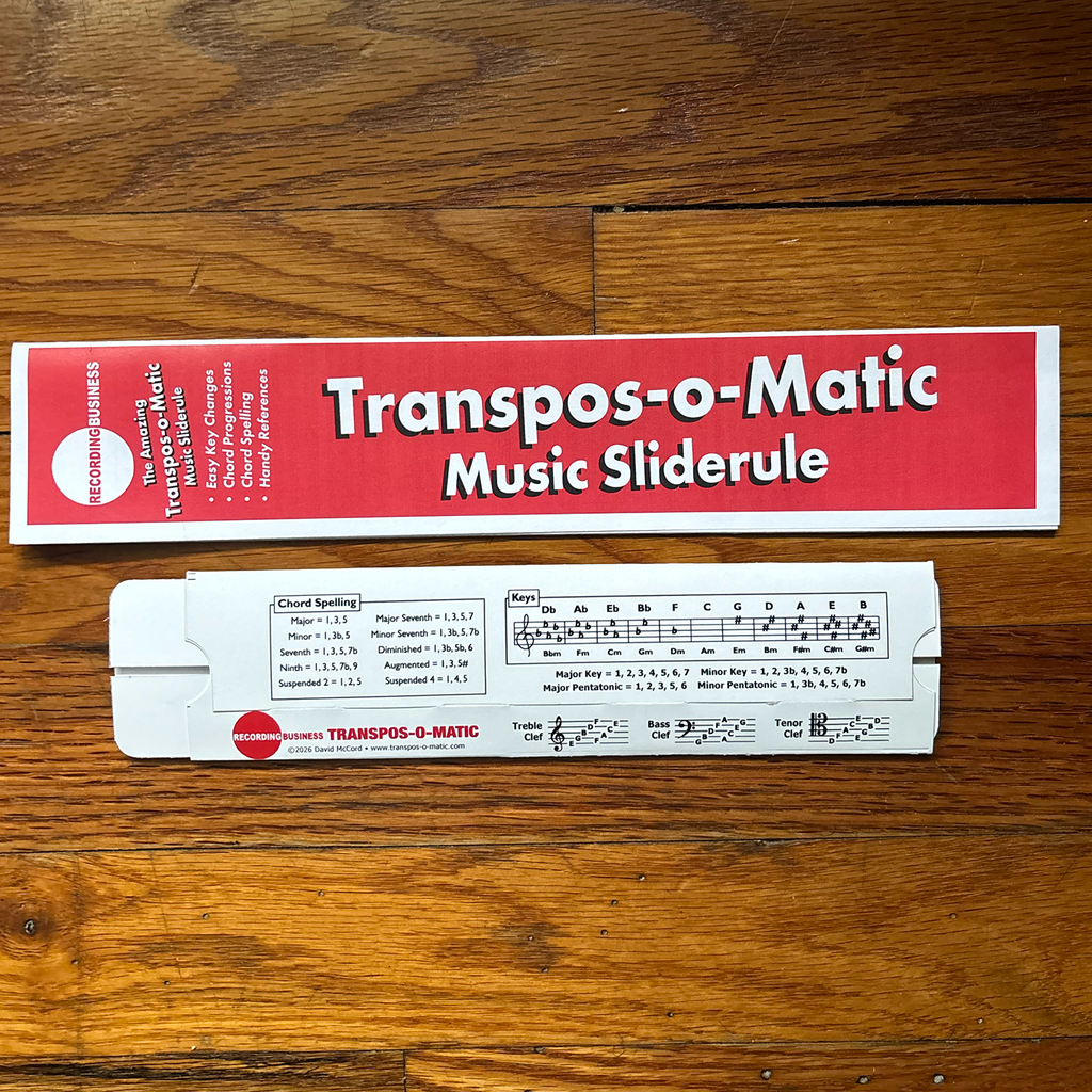 Transpos-O-Matic (Transpose Chords Easily & Learn Basic Music Theory)