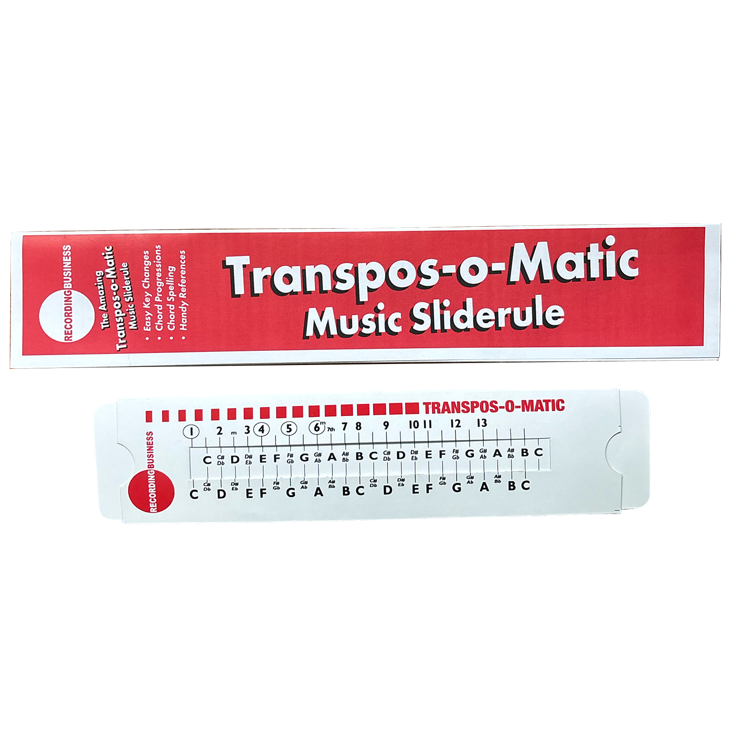 Transpos-O-Matic (Transpose Chords Easily & Learn Basic Music Theory)