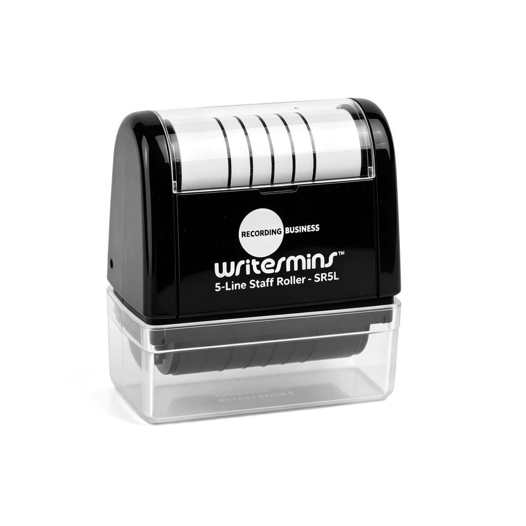 Writermins Self-Inking 5-Line Music Staff Roller