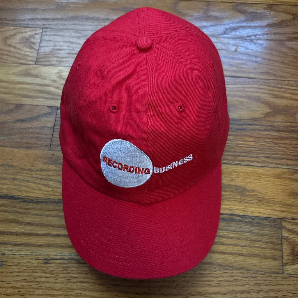 Recording Business Classic Logo Hat (Red)